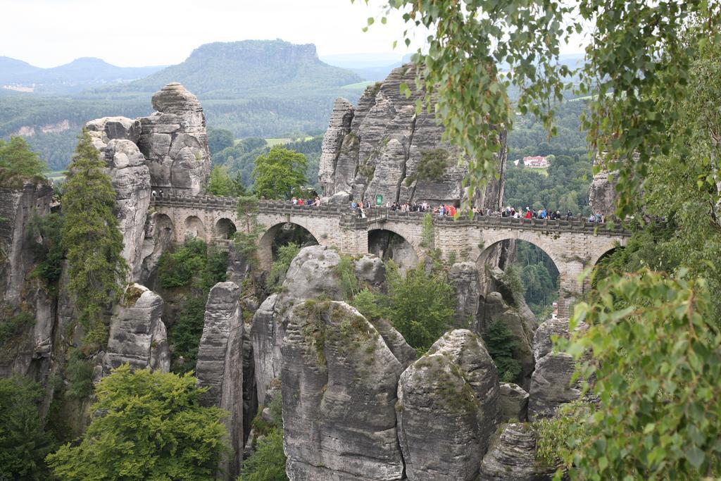 Landpension Bielatal - Raum Exteriör bild